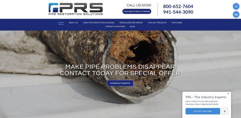 Pipe Restoration Solutions Inc.