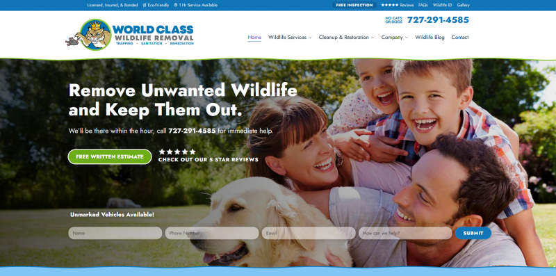 World Class Wildlife Removal